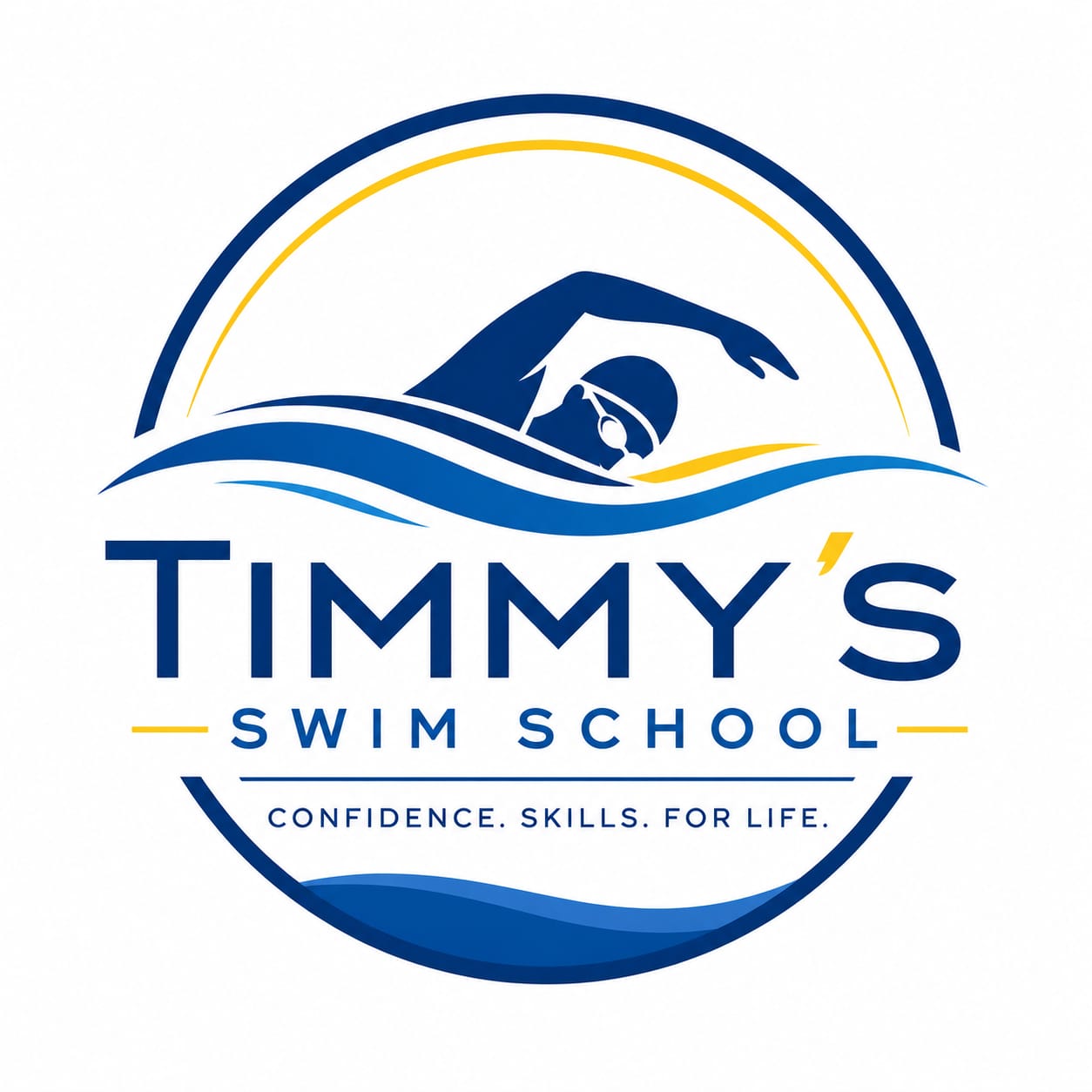 Timmy's Swim School Logo